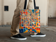 Load image into Gallery viewer, Phoenix Map Tote Bag - Arizona Map Tote Bag 15x15
