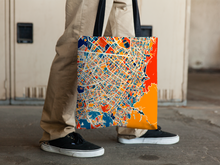 Load image into Gallery viewer, Bogota Map Tote Bag - Columbia Map Tote Bag 15x15
