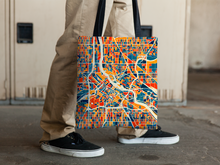 Load image into Gallery viewer, Minneapolis Map Tote Bag - Minnesota Map Tote Bag 15x15

