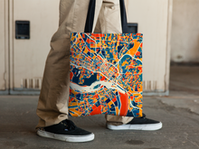 Load image into Gallery viewer, Richmond Map Tote Bag - Virginia Map Tote Bag 15x15

