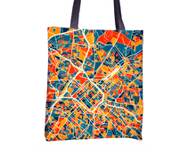 Load image into Gallery viewer, Charlotte Map Tote Bag - North Carolina Map Tote Bag 15x15
