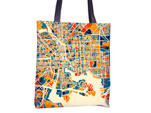 Charger l'image dans la galerie, Baltimore Map Tote Bag - Maryland Map Tote Bag 15x15

