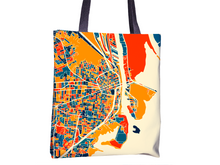 Charger l'image dans la galerie, Mobile Map Tote Bag - Alabama Map Tote Bag 15x15
