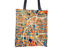 Charger l'image dans la galerie, San Antonio Map Tote Bag - Colorado Map Tote Bag 15x15
