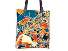 Charger l'image dans la galerie, Karachi Map Tote Bag - Pakistan Map Tote Bag 15x15
