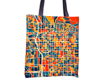Charger l'image dans la galerie, Salt Lake City Map Tote Bag - SLC Map Tote Bag 15x15
