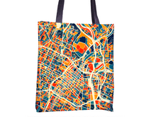 Charger l'image dans la galerie, Los Angeles Map Tote Bag - La Map Tote Bag 15x15
