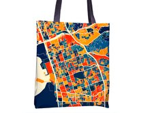 Charger l'image dans la galerie, Chula Vista Map Tote Bag - California Map Tote Bag 15x15
