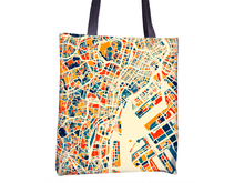 Load image into Gallery viewer, Tokyo Map Tote Bag - Japan Map Tote Bag 15x15
