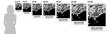 Load image into Gallery viewer, Singapore Map Poster - singapore Map Print - Art Deco Series
