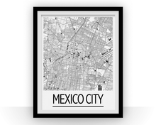 Charger l'image dans la galerie, Mexico City Map Poster - mexico Map Print - Art Deco Series
