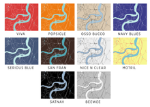 Load image into Gallery viewer, Chongqing Map Print - Choose your color
