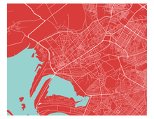 Load image into Gallery viewer, Karachi Map Print - Choose your color
