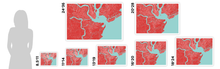 Load image into Gallery viewer, Charleston Map Print - Choose your color
