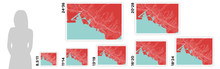 Load image into Gallery viewer, Honolulu Map Print - Choose your color
