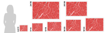 Load image into Gallery viewer, Brussels Map Print - Any Color You Like
