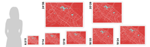 Load image into Gallery viewer, Fremont Map Print - Choose your color

