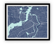 Charger l'image dans la galerie, Ottawa Map Print - Choose your color
