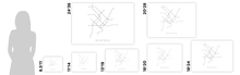 Load image into Gallery viewer, Montreal Subway Map Print - Montreal Metro Map Poster
