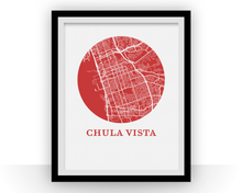 Charger l'image dans la galerie, Chula Vista Map Print - City Map Poster
