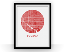 Charger l'image dans la galerie, Tucson Map Print - City Map Poster
