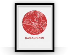 Charger l'image dans la galerie, Rawalpindi Map Print - City Map Poster

